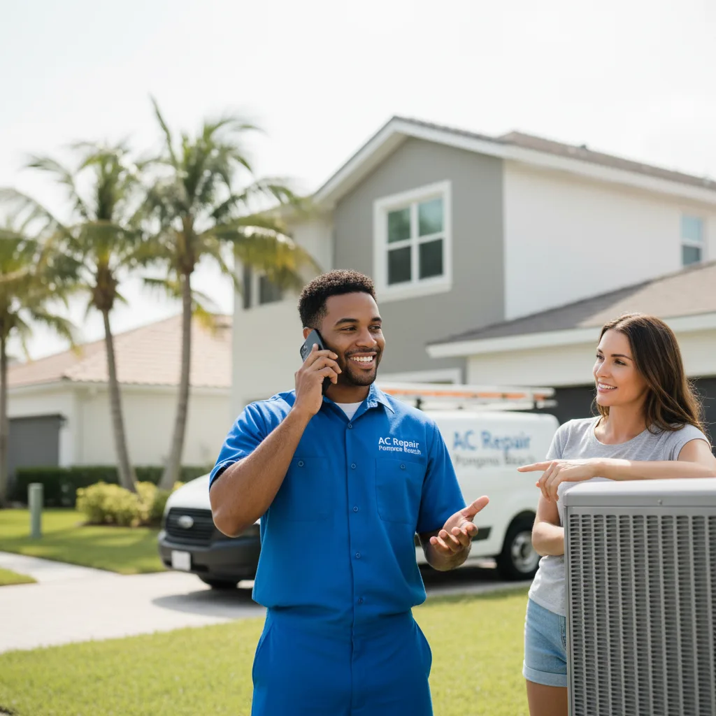 AC Repair Pompano Beach customer support in Naples
